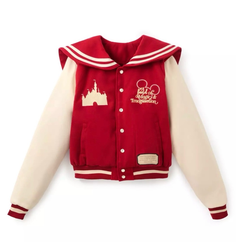 Disneyland Letterman Jacket for Women by Her Universe Size Large NWT